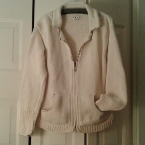 Rico Handcrafted Knit Sweater Jacket